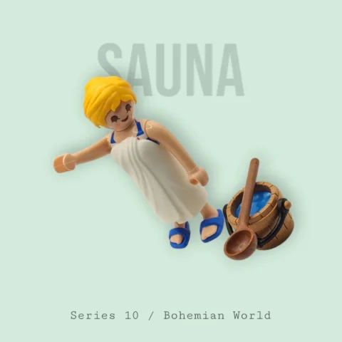 Chica en Sauna - Series 10 6841 Portada 2