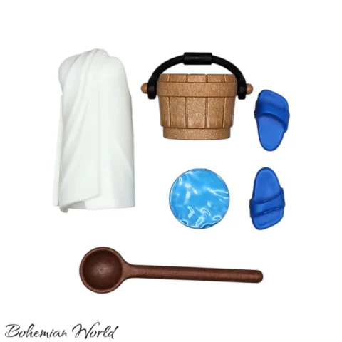 Chica en Sauna - Series 10 6841 Accesorios