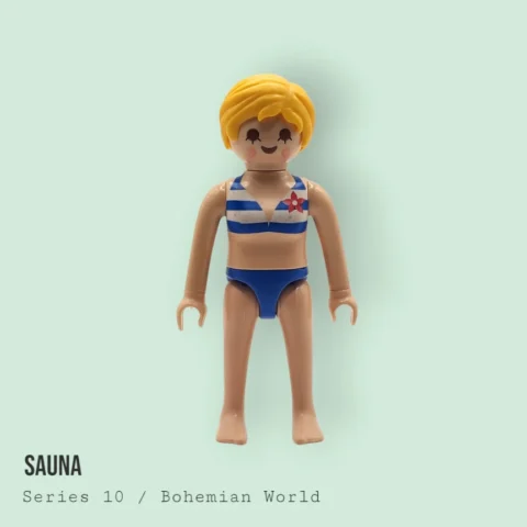 Chica en Sauna - Series 10 6841 Archivo