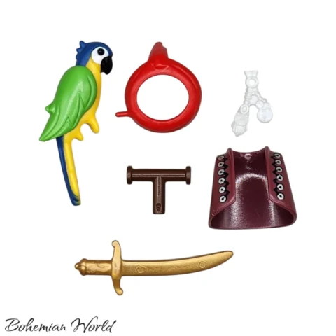 Pirtata con Guacamaya - Series 24 70939 Accesorios