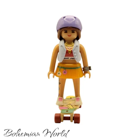 Skater con Longboard - Series 25 71456 Frente