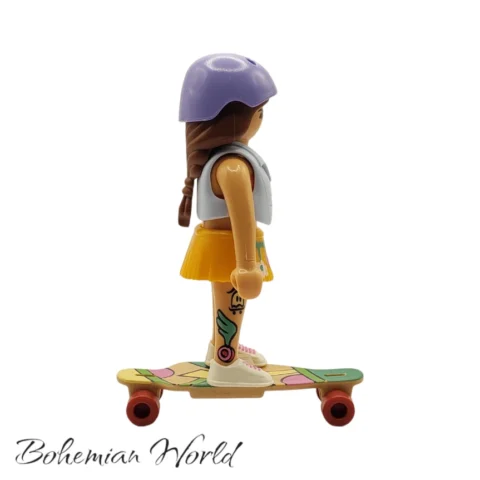 Skater con Longboard - Series 25 71456 Derecha