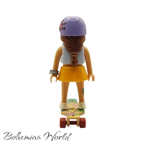 Skater con Longboard - Series 25 71456 Atrás