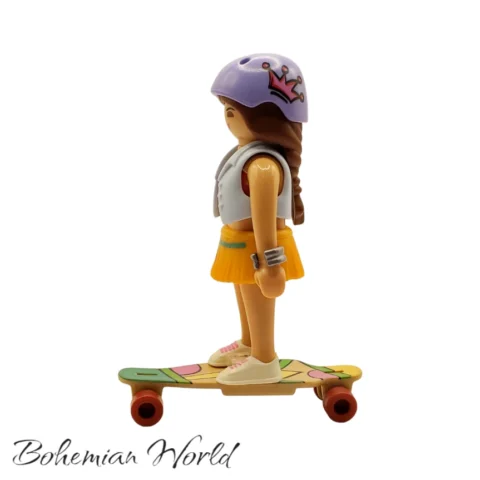Skater con Longboard - Series 25 71456 Izquierda