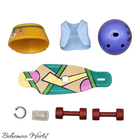 Skater con Longboard - Series 25 71456 Accesorios