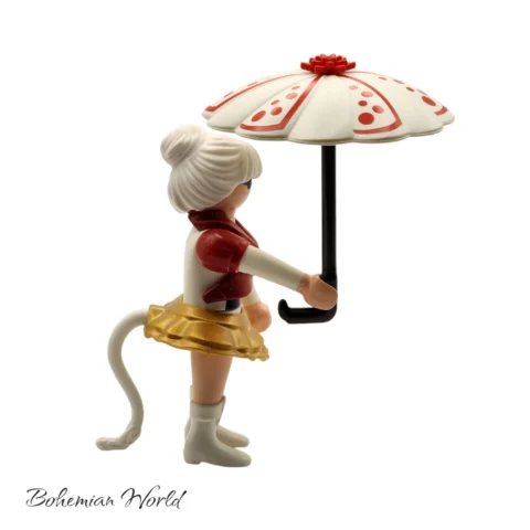Gatita con Sombrilla - Series 24 70940 Derecha