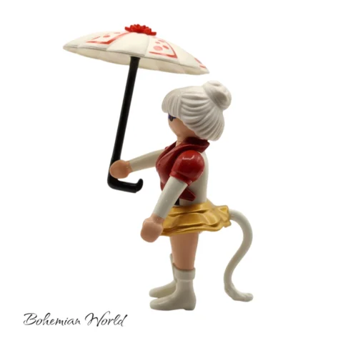 Gatita con Sombrilla - Series 24 70940 Izquierda