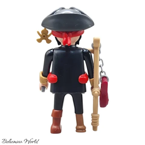 Capitán Pirata con Muleta - Playmobil Figures - Series 15 70025 Atrás