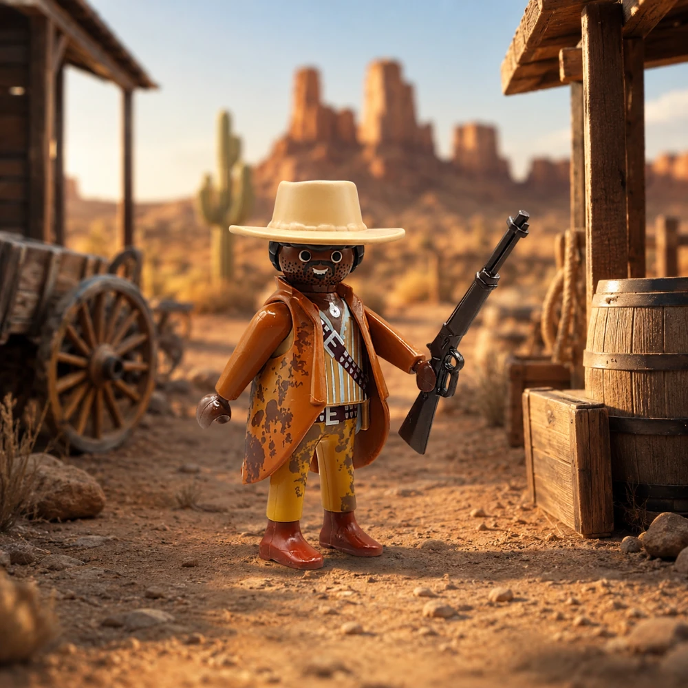 Cazarrecompensas - Playmobil Figures - Series 15 70025 Destacada