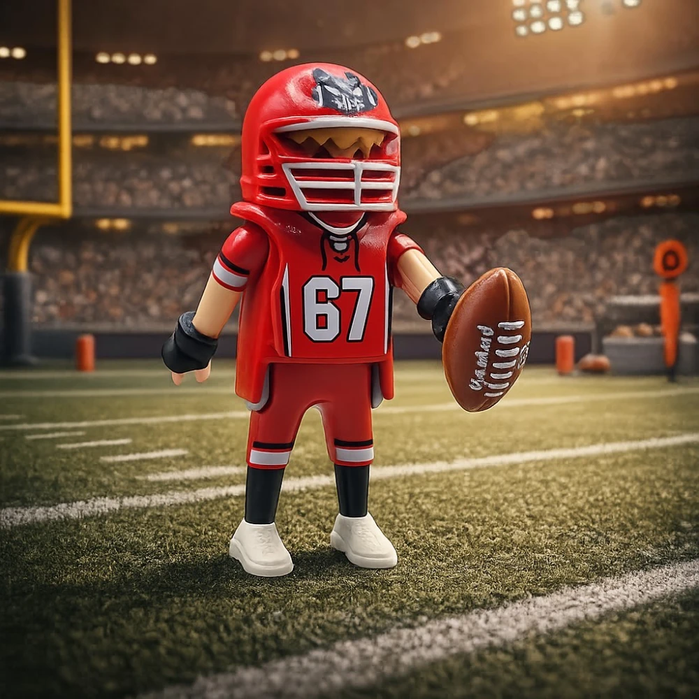 Jugador de Fútbol Americano - Series 15 70025 Destacada Playmobil Figures