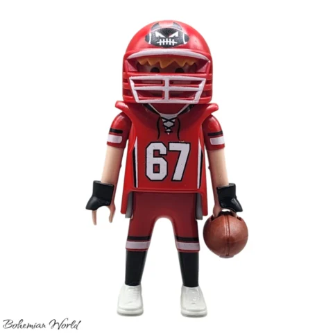 Jugador de Fútbol Americano - Playmobil Figures - Series 15 70025 Frente