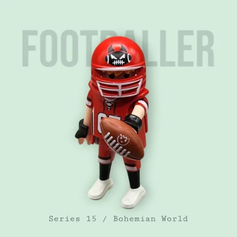 Jugador de Fútbol Americano - Playmobil Figures - Series 15 70025 Portada 2