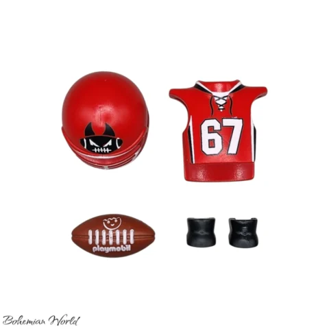Jugador de Fútbol Americano - Playmobil Figures - Series 15 70025 Accesorios