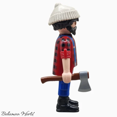 Leñador - Playmobil Figures - Series 15 70025 Derecha