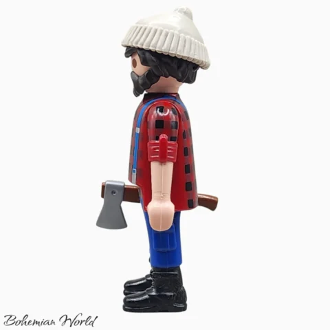 Leñador - Playmobil Figures - Series 15 70025 Izquierda