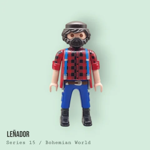 Leñador - Playmobil Figures - Series 15 70025 Archivo