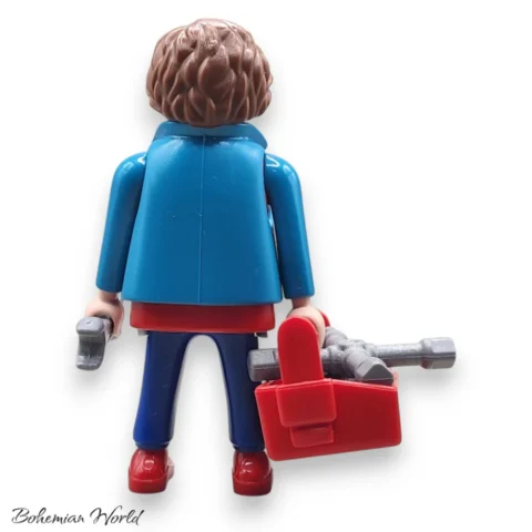 Mecánico - Playmobil Figures - Series 15 70025 Atrás
