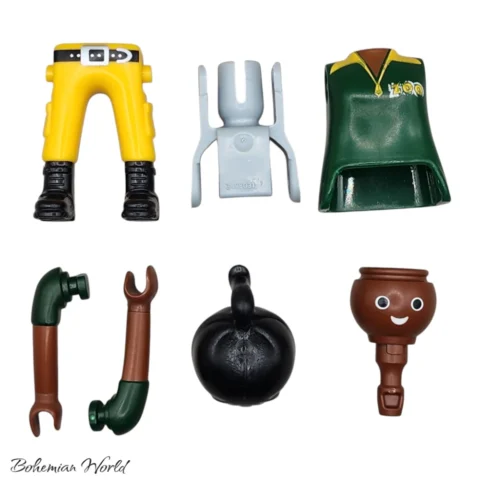 Cuidadora de Zoologico con Mono - Playmobil Figures - Series 16 70160 Cuerpo