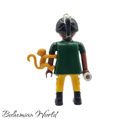 Cuidadora de Zoologico con Mono - Playmobil Figures - Series 16 70160 Atrás