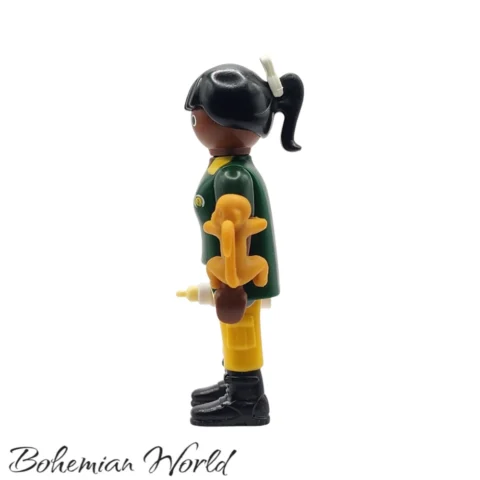 Cuidadora de Zoologico con Mono - Playmobil Figures - Series 16 70160 Izquierda