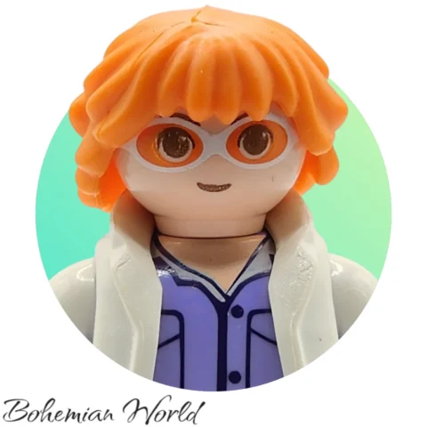 Químico - Figures Playmobil Series 23 70638 - Perfil