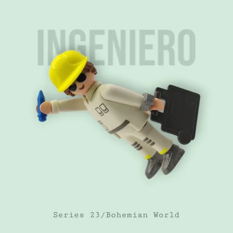 Ingeniero de Obra - Figures Playmobil Series 23 70638 - Portada 2