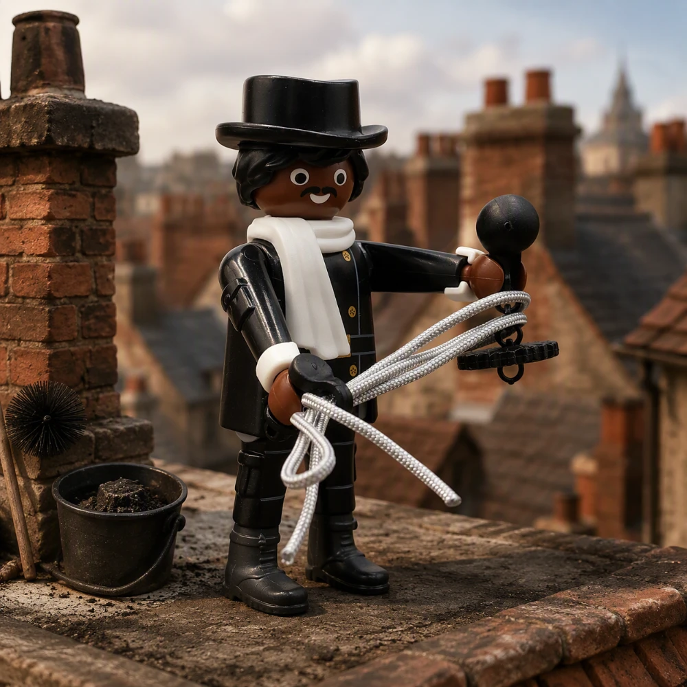 Deshollinador - Figures Playmobil Series 23 70638 - Destacada