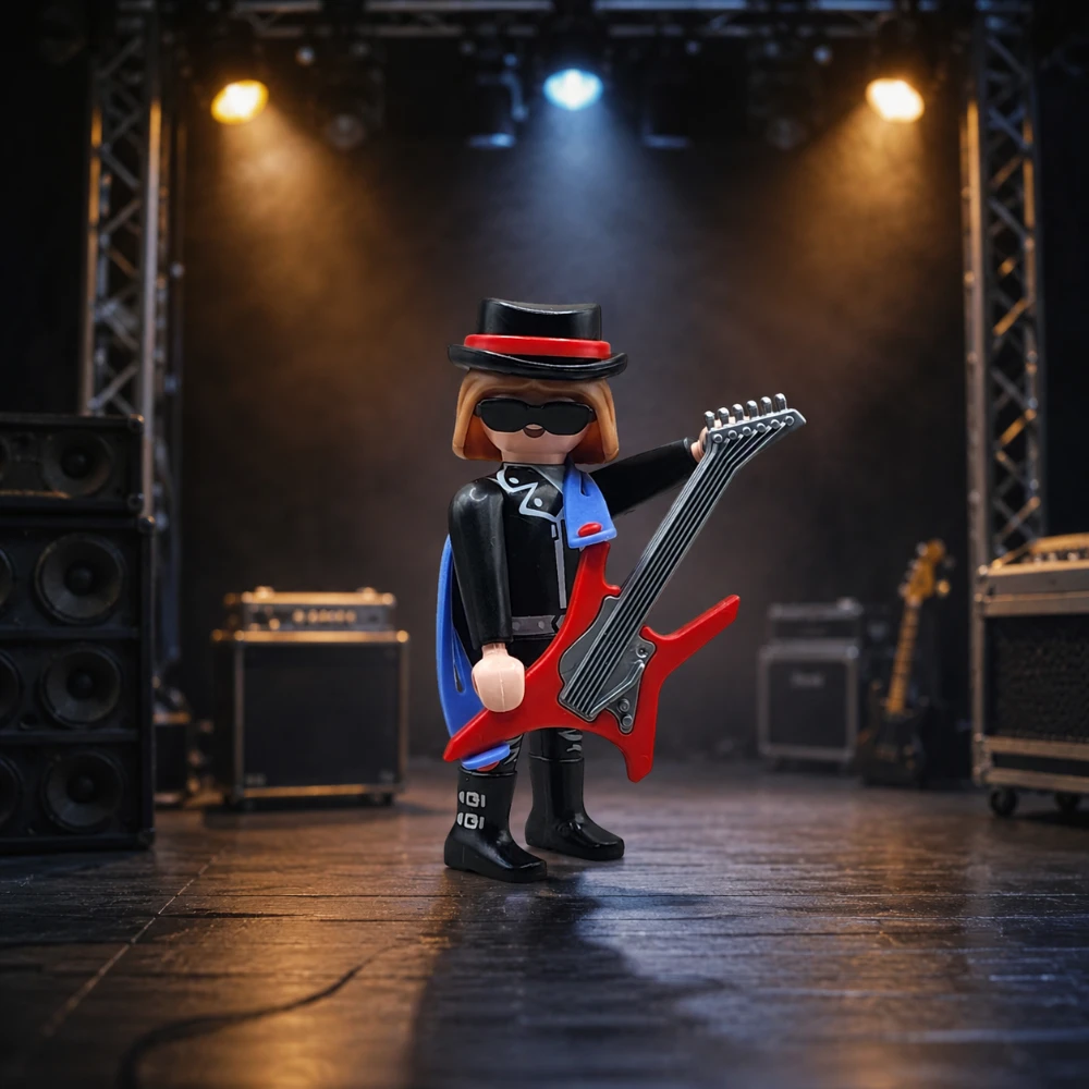 Guitarrista de Rock - Figures Playmobil Series 23 70638 - Destacada