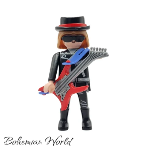 Guitarrista de Rock - Figures Playmobil Series 23 70638 - Frente