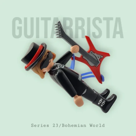 Guitarrista de Rock - Figures Playmobil Series 23 70638 - Portada 2