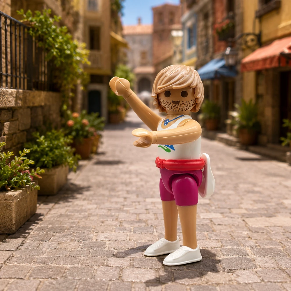 Corredor de maratón - Figures Playmobil Series 23 70638 - Destacada