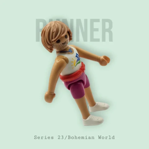 Corredor de maratón - Figures Playmobil Series 23 70638 - Portada 2