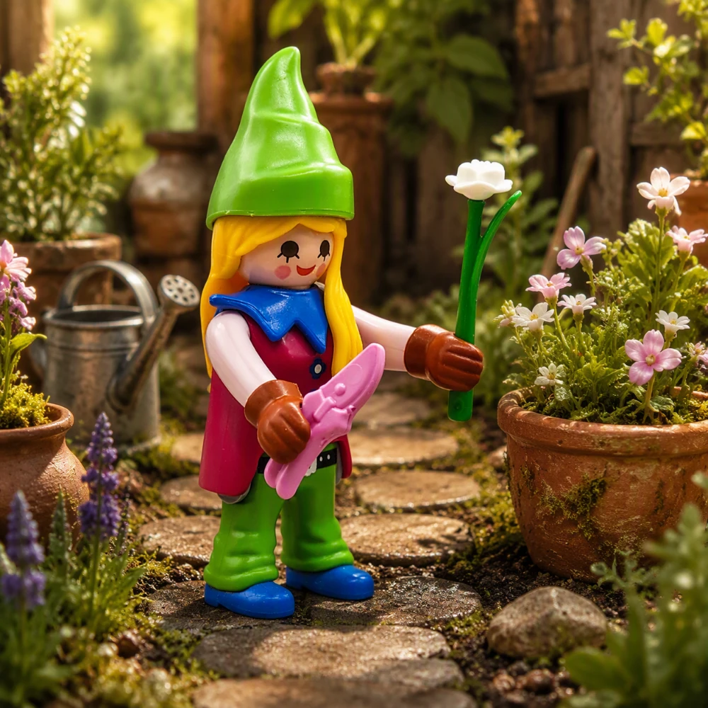 Duende de Jardín - Series 23 Niñas Playmobil Figures - 70639 Destacada