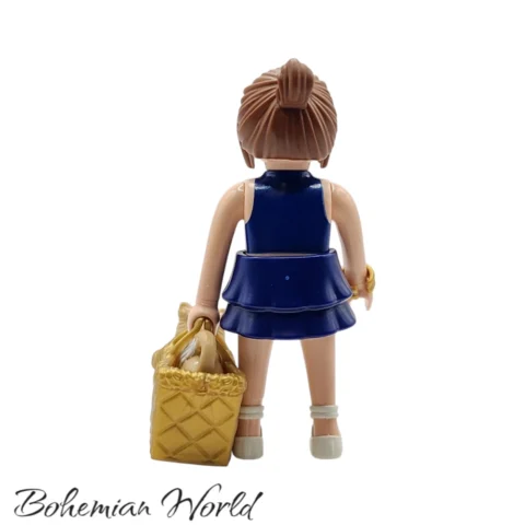 Fashionista con Perrito - Series 23 Niñas Playmobil Figures - 70639 Atrás