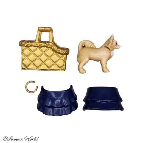 Fashionista con Perrito - Series 23 Niñas Playmobil Figures - 70639 Accesorios