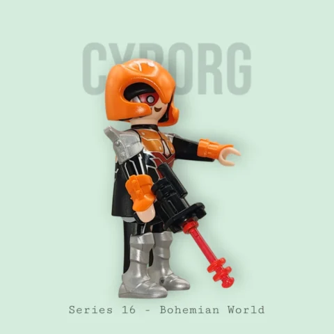 Cyborg Futurista - Playmobil Figures - Series 16 70160 Portada 2