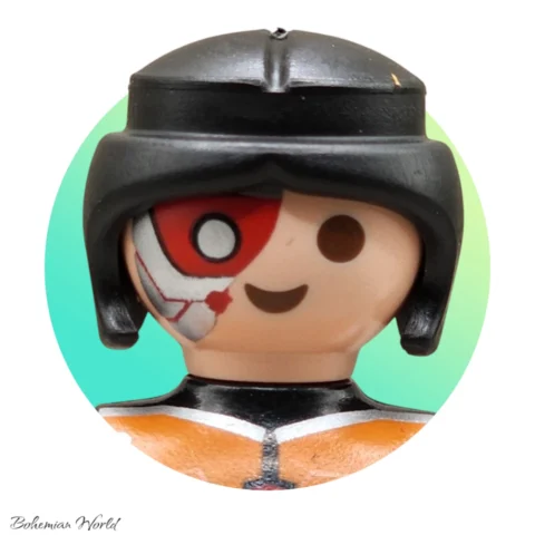 Cyborg Futurista - Playmobil Figures - Series 16 70160 Perfil