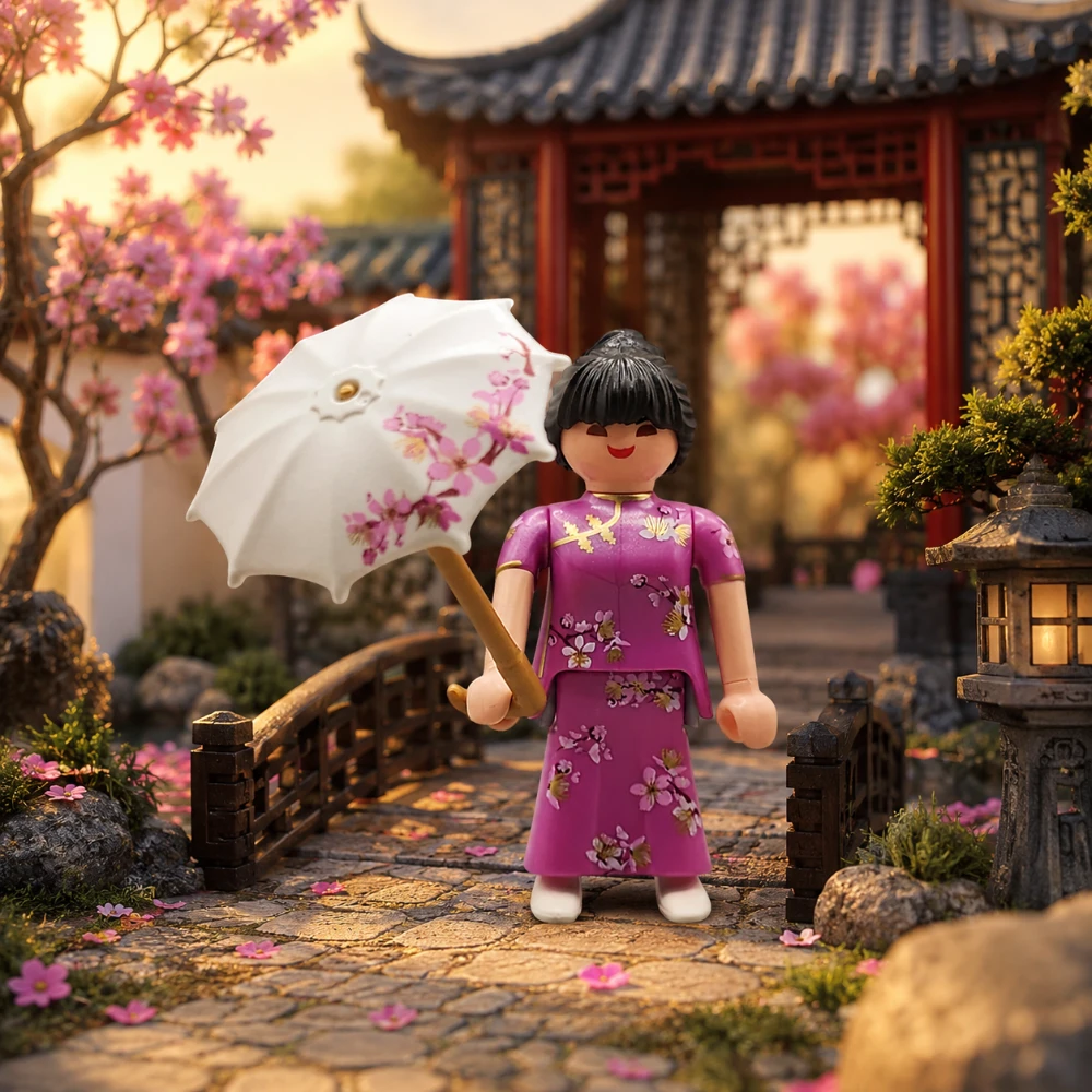 Dama china - Playmobil Figures - Series 16 70160 Destacada