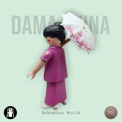 Dama china - Playmobil Figures - Series 16 70160 Portada 2