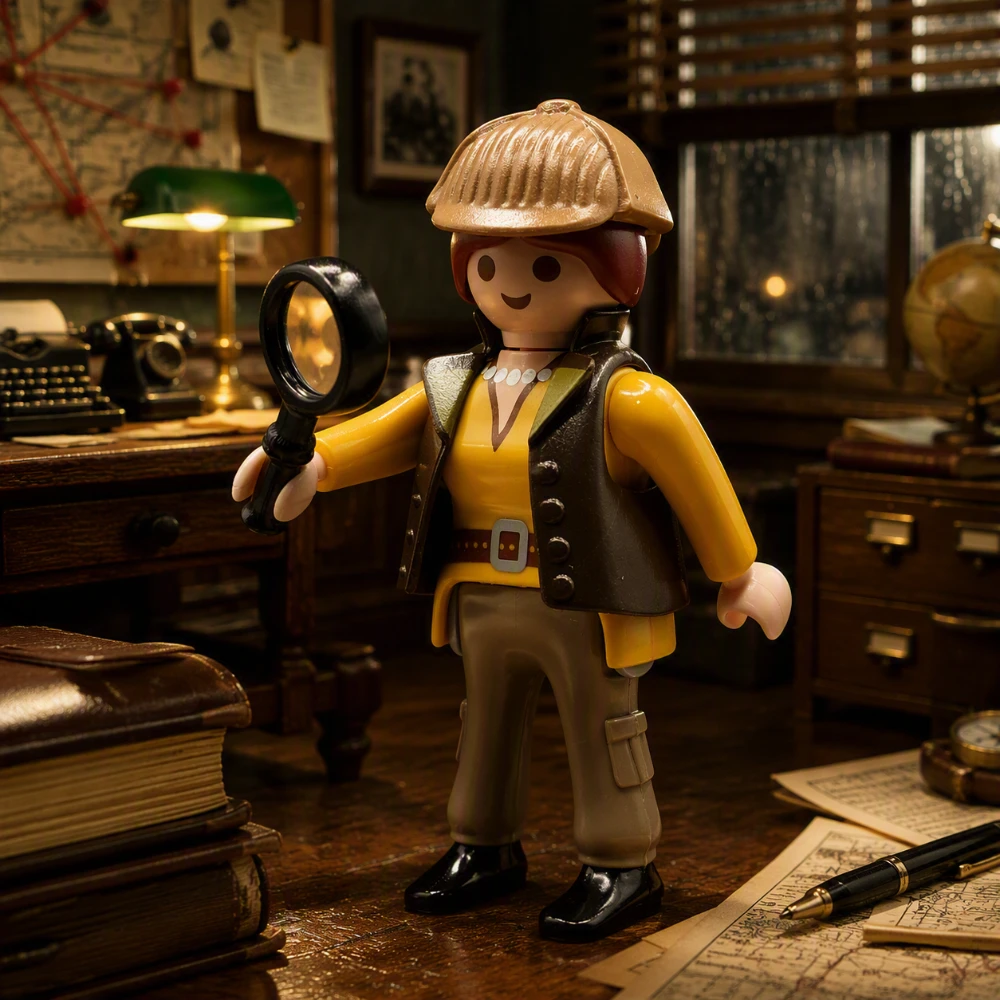 Detective Clásica - Playmobil Figures - Series 16 70160 Destacada