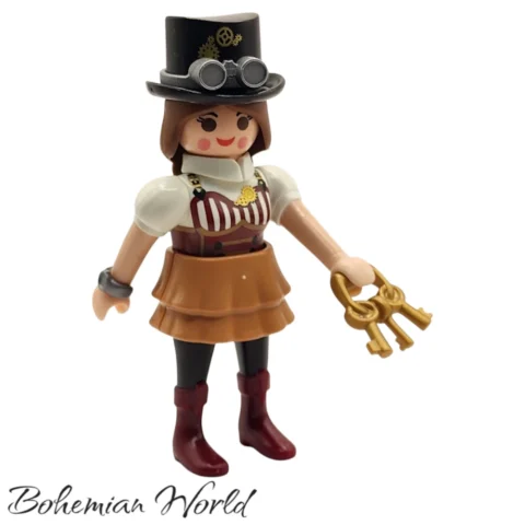 Chica Steampunk - Playmobil Figures - Series 16 70160 Portada