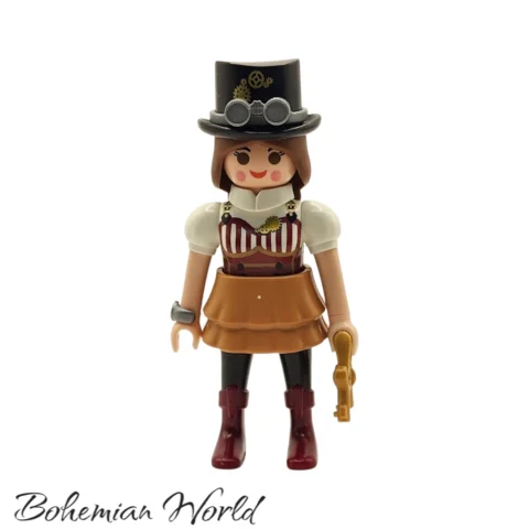 Chica Steampunk - Playmobil Figures - Series 16 70160 Frente