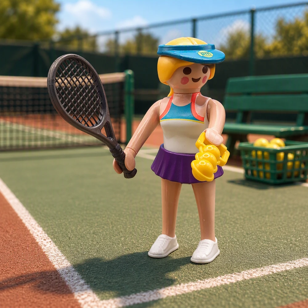 Tenista - Playmobil Figures - Series 16 70160 Destacada