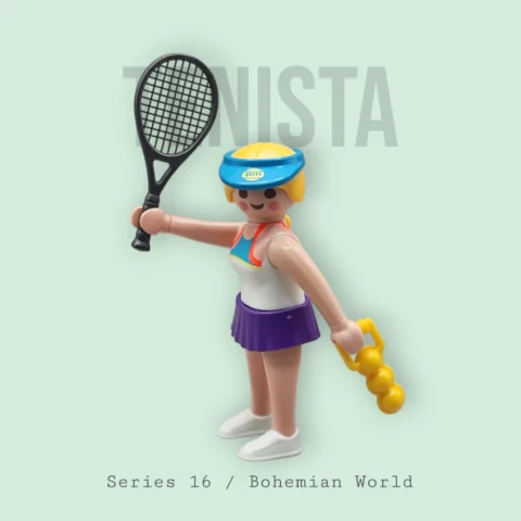 Tenista - Playmobil Figures - Series 16 70160 Portada 2