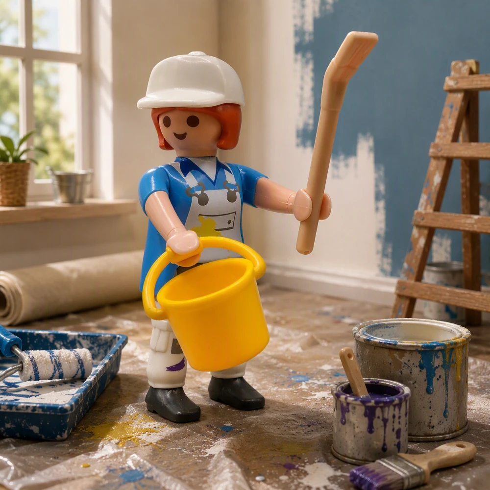 Pintora de Interiores - Playmobil Figures - Series 16 70160 Destacada