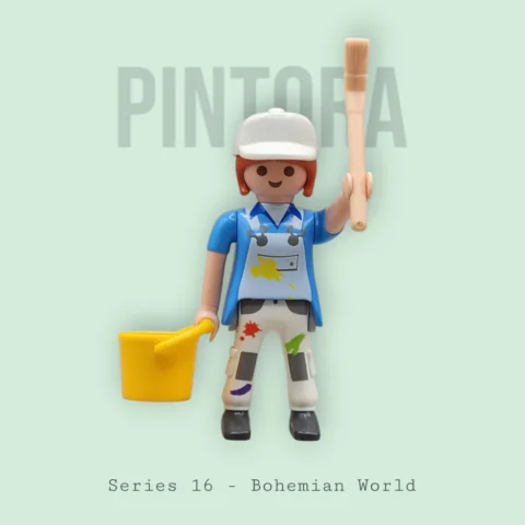Pintora de Interiores - Playmobil Figures - Series 16 70160 Portada 2