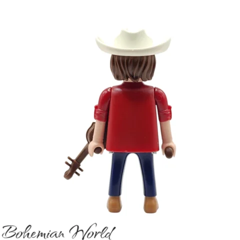 serie22-70734-Fiddler del Oeste -505-4Back Fiddler del Oeste - Playmobil Figures - Series 22 70734 Atrás