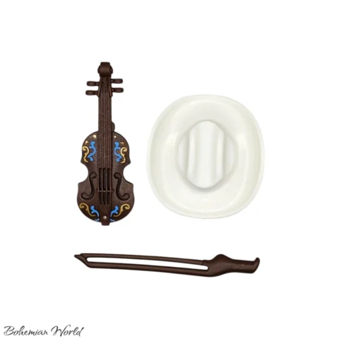 serie22-70734-Fiddler del Oeste -505-7Accessories Fiddler del Oeste - Playmobil Figures - Series 22 70734 Accesorios