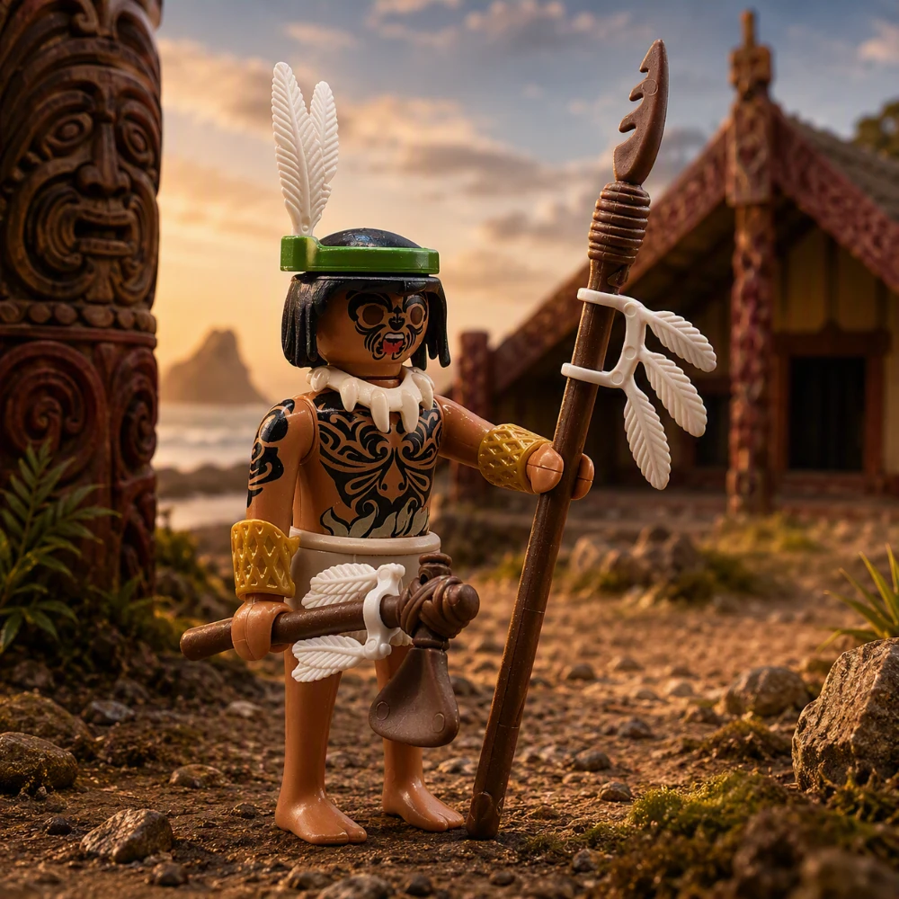 Guerrero Maorí - Playmobil Figures - Series 22 70734 Destacada