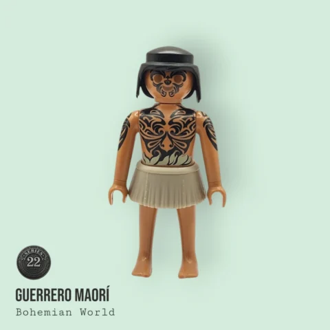 serie22-70734-Guerrero Maorí-506-8file Guerrero Maorí - Playmobil Figures - Series 22 70734 Archivo
